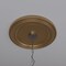 Ekena Millwork Traditional PVC Medallion (Canopies up to 11 1/2"), 19"OD x 3 1/2"ID x 1 1/2"P, Bright Coat Gold CMP19TRBGL - alternate 8